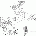 SPORTSMAN 400 - A02CH42AA Передний бампер и багажник