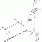 SCRAMBLER 500 2X4 - A02BA50AA Селектор переключения передач