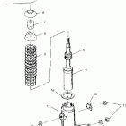 SCRAMBLER 400 2X4 - A02BA38CA Передняя стойка