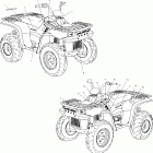 XPLORER 400 - A01CG38CA Наклейки