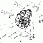 SCRAMBLER 400 2X4 - A01BA38CA Крепление КПП