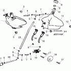 SPORTSMAN 90 - A01FA09CA Oil tank  /  fuel tank