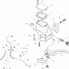 SCRAMBLER 500 2X4 - A01BA50AA Трост дроселя