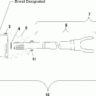 SCRAMBLER 500 4X4 - A01BG50AA Cv joint