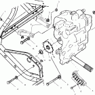 SCRAMBLER 500 4X4 - A01BG50AA Крепление КПП