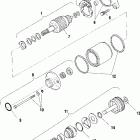 SCRAMBLER 500 4X4 - A01BG50AA Стартер