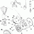 SCRAMBLER 500 2X4 - A01BA50AA Генератор