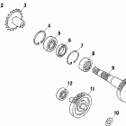 SPORTSMAN 90 - A01FA09CA Ведущий вал