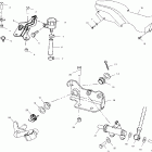 SCRAMBLER 500 2X4 - A01BA50AA Задний тормозной цилиндр