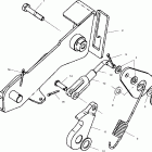 SPORTSMAN 500 RSE HO - A01CH50AJ Foot brake
