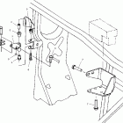 SPORTSMAN 500 DUSE - A01CH50AD Frame mounting