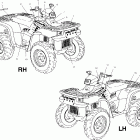 SPORTSMAN 400 - A01CH42AB Наклейки