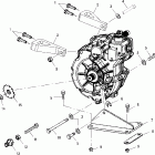 SCRAMBLER 500 2X4 - A01BA50AA Крепление КПП