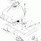 SCRAMBLER 400 2X4 - A01BA38CA Топливный бак
