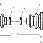 MAGNUM 500 - A01CD50AA Ведущий вал