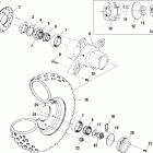 SCRAMBLER 500 4X4 - A01BG50AA Переднее колесо