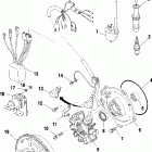 SCRAMBLER 500 4X4 - A01BG50AA Генератор