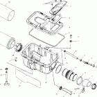 SCRAMBLER 500 2X4 - A01BA50AA Воздушный фильтр