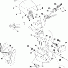 SPORTSMAN 400 - A01CH42AB Руль и фара