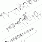 SCRAMBLER 400 2X4 - A01BA38CA Стартер
