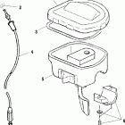 SCRAMBLER 500 4X4 - A01BG50AA Трост дроселя