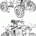 SCRAMBLER 500 2X4 - A01BA50AA Наклейки