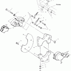 XPLORER - A01AG25CA Задний суппорт тормозной