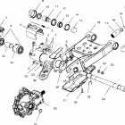 XPEDITION 325 - A01CK32AA Swing arm / rear gearcase mounting