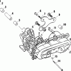 SPORTSMAN 90 - A01FA09CA Крепление двигателя