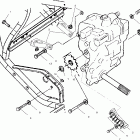 XPLORER 400 - A01CG38CA Крепление КПП