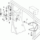 SPORTSMAN 400 - A01CH42AB Frame mounting