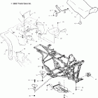 XPEDITION 425 - A01CK42AA Заднее крыло и сиденье