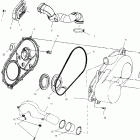 MAGNUM 325 2X4 - A01CB32AA Кожух сцепления