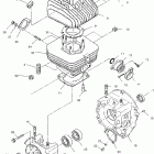 TRAIL BLAZER - A00BA25CA Картер и блок цилиндр