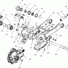 XPEDITION 425 - A00CK42AA Swing arm / rear gearcase mounting