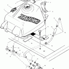 XPLORER 400 - A00CG38CA Топливный бак