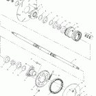 SCRAMBLER 500 - A00BG50AA Задний привод