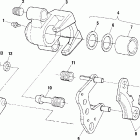 SPORTSMAN 335 - A00CH33AF Передний тормоз