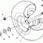 XPEDITION 425 - A00CK42AA Колесо заднее