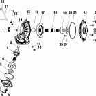 MAGNUM 500 4X4, HDS - A00CD50FA Передний редуктор