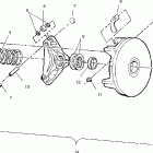 SCRAMBLER 400 - A99BG38CB Муфта сцепления