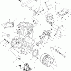 SCRAMBLER 500 - A00BG50AA Крепление двигателя