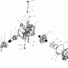 XPLORER 400 - A00CG38CA Передний редуктор
