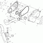 SCRAMBLER 400 - A00BG38CA Кожух сцепления