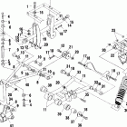 SPORTSMAN 335 - A00CH33AA Задняя подвеска