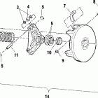 SPORTSMAN 335 - A00CH33AF Муфта сцепления