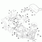 SPORTSMAN 335 - A00CH33AF Заднее крыло и сиденье