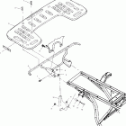 XPLORER 400 - A00CG38CA Задний багажник