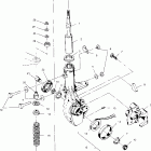 MAGNUM 325 4X4 - A00CD32AA Передняя стойка