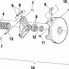 SPORTSMAN 335 - A00CH33AA Муфта сцепления